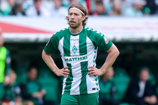 Mitchell Weiser of Werder Bremen looks disappointed during the Bundesliga 1 match between SV Werder Bremen and FC Augsburg at Weserstadion on September 19, 2026, in Bremen, Germany. Photo by Marco Steinbrenner, DeFodi Images. Mitchell Weiser of Werder Bremen looks dejected during the Bundesliga match between SV Werder Bremen and FC Augsburg at Weserstadion on September 19, 2026 in Bremen, Germany. Photo by Marco Steinbrenner, DeFodi Images. DFB and DFL regulations prohibit any use of photographs as image sequences and or quasi-video. Photo by Marco Steinbrenner, DeFodi Images.
