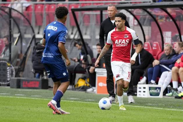 ALKMAAR , 20-09-2026 , AFAS Stadion , season 2026 2027 , Dutch Eredivisie football , match between AZ and Telstar , Picture shows AZ player Ro-Zangelo Daal AZ - Telstar  x207317128x Copyright: