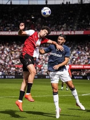 ROTTERDAM - (lr) Nacho Ferri of Feyenoord, Nikolaos Panagiotou of FC Utrecht, Dani de Wit of FC Utrecht during the Dutch Eredivisie match between Feyenoord and FC Utrecht at Feyenoord stadium De Kuip on 20 September 2026 in Rotterdam, the Netherlands. TOBIAS KLEUVER ANP Eredivisie 2026 27 xVIxANPxSportx xxANPxIVx 569393292 originalFilename: 569393292.jpg