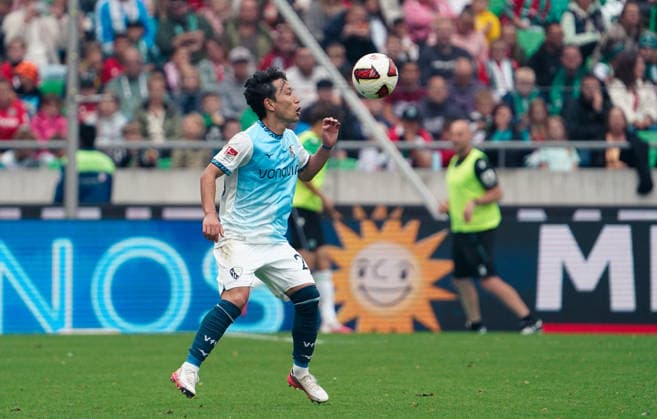 Germany Soccer 2. Bundesliga 2026–2027, Matchday 6: Hannover 96 vs. VfL Bochum at Heinz von Heiden Arena, Hannover; Koji Miyoshi (VfL Bochum), 23 Copyright: xAymanxAlahmedx