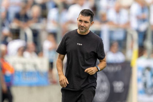Alper Kayabunar, head coach of TSV 1860 Munich, TSV 1860 Munich vs. FC Nuremberg II, Soccer, Bavarian Regional League, Matchday 10, September 20, 2026. DFB regulations prohibit any use of photographs as image sequences and or quasi-video. Munich, Bavaria, Germany Copyright: xkolbert-press UlrichxGamelx