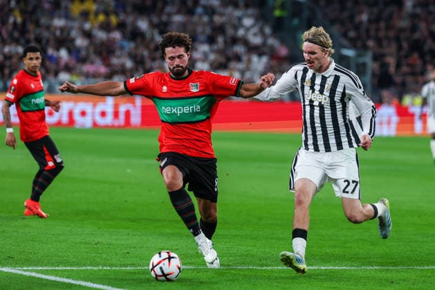 Juventus FC vs NEC Nijmegen, UEFA Europa League football, Turin, Italy Nick Woltemade of Juventus FC seen in action during UEFA Europa League 2026 27 League Phase - Matchday 1 football match between Juventus FC and N.E.C. Nijmegen. Italy, Turin, Allianz Stadium  Copyright: xGonzalesxPhoto FCIx