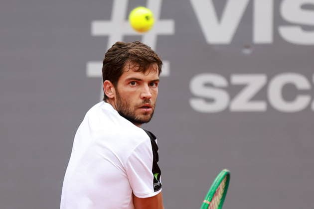SZCZECIN, 20.09.2026 TURNIEJ TENISA ZIEMNEGO ATP, Tennis Herren CHALLENGER - ATP CHALLENGER INVEST IN SZCZECIN OPEN 2026 NZ NIKOLAS SANCHEZ IZQUIERDO FOT. KRZYSZTOF CICHOMSKI NEWSPIX.PL --- newspix.pl 