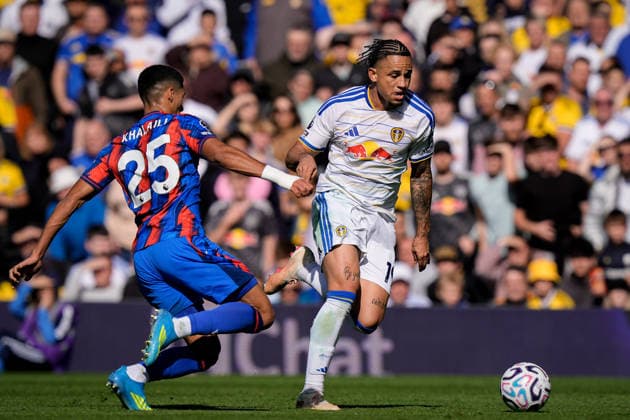 Football, England, Leeds United v Crystal Palace