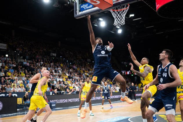 September 20, 2026, Germany, Basketball, Bundesliga 1 Matchday, 2026–2027 Season, Oldenburg, EWE Arena, EWE Baskets Oldenburg vs. Syntainics MBC Anthony GAINES Syntainics MBC 11 Oldenburg EWE Arena Lower Saxony Germany Copyright: xnordphotoxGmbHx xRojahnx