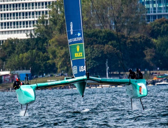 September 20, 2026, Geneva, Geneva, Switzerland: Geneva Switzerland, 09 20 2026: MUBADALA BRAZIL SAILGP TEAM (BR) is in action during Rolex Switzerland Sail Grand Prix, Geneva, Rolex Switzerland Sail Grand Prix, Geneva which was also the second edition of the Rolex Switzerland Sail Grand Prix, Geneva and took place at Geneva Yacht Club in Geneva, Switzerland. Sailing 26: Rolex Switzerland Sail Grand Prix, Geneva  - ZUMAd206 20260920_zip_d206_015 Copyright: xEricxDubostx