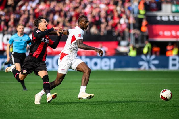 LEVERKUSEN, GERMANY - 20 SEPTEMBER, 2026: Afonso Moreira - The Bundesliga match Bayer 04 Leverkusen vs. RB Leipzig at BayArena.  Copyright: xVitaliixKliuievx