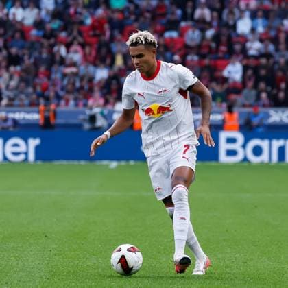LEVERKUSEN - Antonio Nusa of RB Leipzig controls the ball during the Bundesliga match between Bayer 04 Leverkusen and RB Leipzig at the BayArena on September 20, 2026, in Leverkusen, Germany. MARCEL TER BALS ANP Bundesliga 2026 27 xVIxANPxSportx xMarcelxterxBalsxIVx 569403477 originalFilename: 569403477.jpg