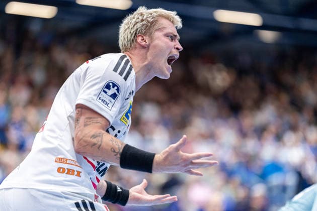 Marek Nissen, HC Erlangen, 06 reacts angrily GER, TBV Lemgo Lippe vs. HC Erlangen, Handball, 1st Bundesliga, Matchday 5, 2026–2027 season, September 20, 2026 GER, TBV Lemgo Lippe vs. HC Erlangen, Handball, 1st Bundesliga, Matchday 5, 2026–2027 season, September 20, 2026 Lemgo Copyright: xEibner-Pressefoto JanxRollingerx EP_JSK