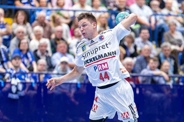 Christoph Steinert, HC Erlangen, 44 in goal throws (GER), TBV Lemgo Lippe vs. HC Erlangen, Handball, 1st Bundesliga, Matchday 5, 2026–2027 season, September 20, 2026 GER, TBV Lemgo Lippe vs. HC Erlangen, Handball, 1st Bundesliga, Matchday 5, 2026–2027 season, September 20, 2026 Lemgo Copyright: xEibner-Pressefoto JanxRollingerx EP_JSK