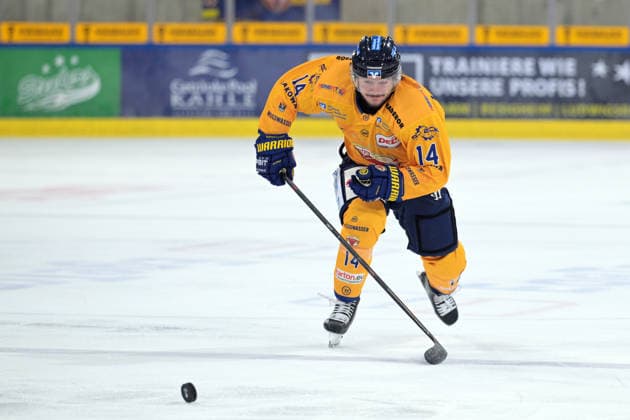 Louis Anders Lausitzer Fuechse, 14 Bietigheim Steelers vs. Lausitzer Fuechse, Ice Hockey, DEL 2, 2026–2027 Season, September 20, 2026, Bietigheim Steelers vs. Lausitzer Fuechse, Ice Hockey, DEL 2, 2026–2027 Season, September 20, 2026, Bietigheim Copyright: xEibner-Pressefotox EP_TBR