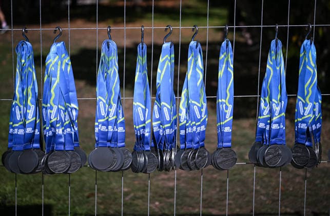 Running, Track and Field, Tübingen City Run, 33rd Erbelauf 2026, September 20, 2026, Decorative Photo, Finisher Medals