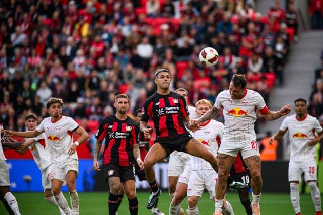 LEVERKUSEN, GERMANY - 20 SEPTEMBER, 2026: Facundo Medina - The Bundesliga match Bayer 04 Leverkusen vs. RB Leipzig at BayArena.  Copyright: xVitaliixKliuievx