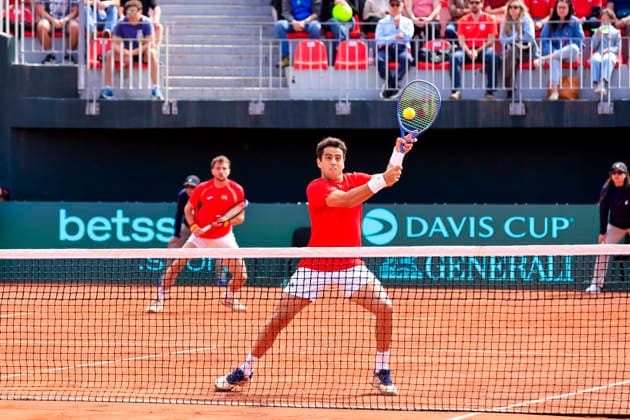 Tennis, Davis Cup, Chile v Spain