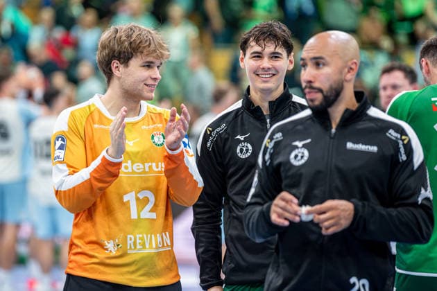 OPEL Handball Bundesliga: HSG Wetzlar vs. VfL Gummersbach, September 26, 2010; Hendrik Pantel (HSG Wetzlar), 12, Alois Mraz HSG Wetzlar, 15, Cyrill Akakpo HSG Wetzlar, 20 OPEL Handball Bundesliga HSG Wetzlar vs. VfL Gummersbach, Wetzlar, September 26, 2020 Copyright: xBEAUTIFULxSPORTS Roeczeyx