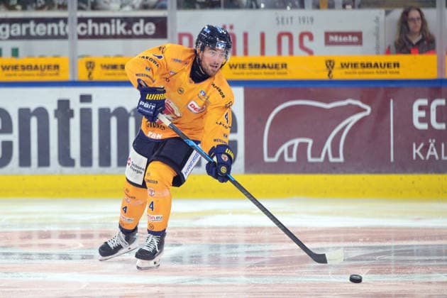 Brett Humberstone, Lausitzer Fuechse, 04 on the Puck: Bietigheim Steelers vs. Lausitzer Fuechse, Ice Hockey, DEL 2, 2026–2027 Season, September 20, 2026, Bietigheim Steelers vs. Lausitzer Fuechse, Ice Hockey, DEL 2, 2026–2027 Season, September 20, 2026, Bietigheim Copyright: xEibner-Pressefotox EP_TBR