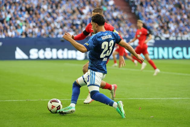 Soufiane El Faouzi, FC Schalke 04, during the 2026–27 Bundesliga Season match between FC Schalke 04 and SV Elversberg. Copyright Thomas Pakusch Copyright: Thomas Pakusch