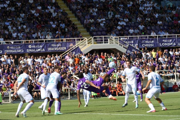 Serie A football match 2025 26 season: Fiorentina vs. Napoli During the 2026 27 Italian Serie A football match between AC Fiorentina and SSC Napoli, held on September 20, 2026, at the Artemio Franchi Stadium in Florence. Firenze stadio Artemio Franchi Toscana ITALIA Copyright: xFABIOxSASSOxFabioxSassox 2L8A4967