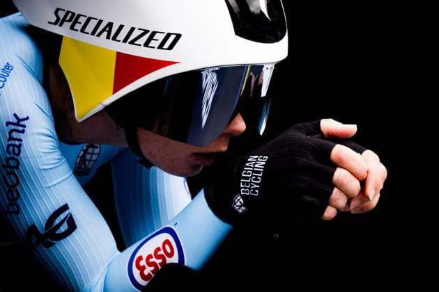 Belgium s Lotte Kopecky pictured in action during the women s elite individual time trial race (39,2km) at the cycling UCI Road World Championship, WM, Weltmeisterschaft in Montreal, Canada, Sunday 20 September 2026. JASPERxJACOBS  x187175846x