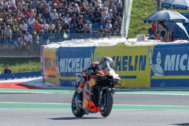 MOTORSPORTS - MotoGP - Austrian Grand Prix Photo by IPA ABACAPRESS.COM88763594 - Pedro Acosta (Red Bull KTM Factory Racing) during the Grand Prix race of the Austrian MotoGP Grand Prix at the Red Bull Ring racetrack in Spielberg, Austria, on September 20, 2026. Austria Austria  Copyright: xIPAxSport ABACAx