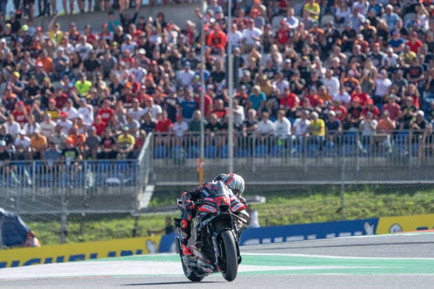 MOTORSPORTS - MotoGP - Austrian Grand Prix Photo by IPA ABACAPRESS.COM88763626 - Marco Bezzecchi (Aprilia Racing) during the Grand Prix race of the Austrian MotoGP Grand Prix at the Red Bull Ring racetrack in Spielberg, Austria, on September 20, 2026. Austria Austria  Copyright: xIPAxSport ABACAx