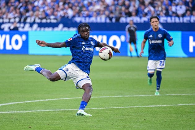 September 20, 2026, Soccer, 2026–2027 Season, Bundesliga, FC Schalke 04 vs. SV Elversberg, Junior Dina Ebimbe, FC Schalke 04 xRHR PHOTO YYx Copyright: KROEGER RHR-FOTOx RHR-FOTO YY