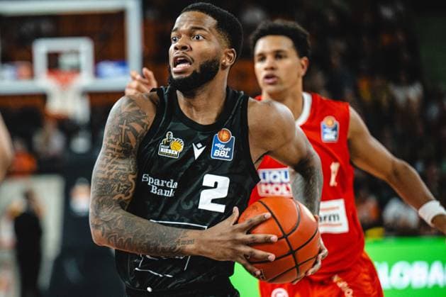Neu Ulm, Germany, September 20, 2026 David Joplin of MHP RIESEN Ludwigsburg and Michael Rataj of ratiopharm ulm go head-to-head during the Basketball Bundesliga game between ratiopharm ulm and MHP RIESEN Ludwigsburg at the ratiopharm Arena on September 20, 2026 in Neu Ulm, Germany. Photo by Harry Langer, DeFodi Images, ratiopharm Arena, Germany, September 26, 2020: David Joplin of MHP RIESEN Ludwigsburg and Michael Rataj of ratiopharm ulm battle for the ball during the Basketball Bundesliga match between ratiopharm ulm and MHP Riesen Ludwigsburg in Neu Ulm on September 20, 2026 at the ratiopharm Arena, Germany Photo by Harry Langer, DeFodi Images Photo by Harry Langer, DeFodi Images