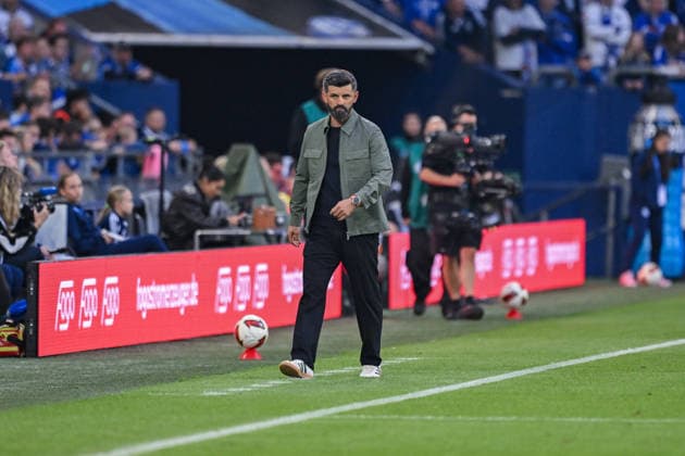 September 20, 2026, Soccer, 2026–2027 Season, Bundesliga, FC Schalke 04 vs. SV Elversberg, Coach Miron Muslic, FC Schalke 04 xRHR PHOTO YYx Copyright: KROEGER RHR-FOTOx RHR-FOTO YY