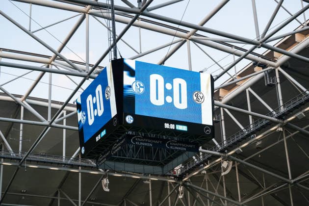 September 20, 2026, GER, Bundesliga 1, Matchday 4, FC Schalke 04 vs. SV Elversberg Final Score 0–0 Gelsenkirchen, VELTINS Arena, Gelsenkirchen, Germany Copyright: xnordphotoxGmbHx xChristianxSchulzex