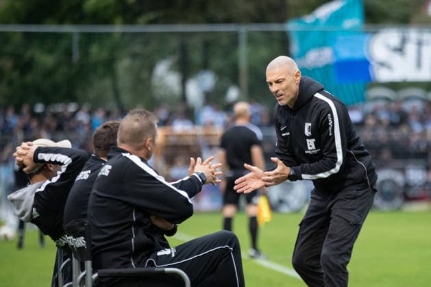 Soccer, Northeast Regional League: BSG Chemie Leipzig vs. Chemnitzer FC, September 20, 2026; Head Coach Alexander Schmidt; Chemie Leipzig Soccer, Northeast Regional League, 2026–2027 season; Matchday 10: BSG Chemie Leipzig vs. Chemnitzer FC on September 20, 2026, at Alfred Kunze Sportpark, Leipzig-Leutzsch Copyright: xBEAUTIFULxSPORTS JanxKaeferx