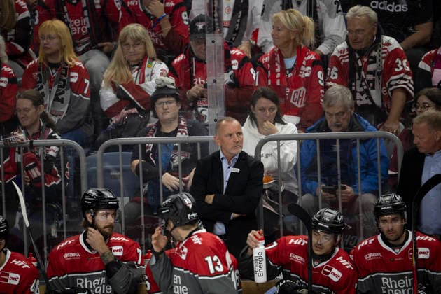 PENNY DEL 1 Cologne Sharks vs. Löwen Frankfurt, Cologne, September 20, 2026. Thomas Berglund, Head Coach of the Cologne Sharks, PENNY DEL 1 Cologne Sharks vs. Löwen Frankfurt on September 20, 2026, at the Lanxess Arena in Cologne, Germany Copyright: xBEAUTIFULxSPORTS AndreasxDickx