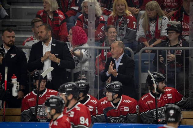 PENNY DEL 1 Cologne Sharks vs. Löwen Frankfurt, Cologne, September 20, 2026. Thomas Berglund, Head Coach of the Cologne Sharks, PENNY DEL 1 Cologne Sharks vs. Löwen Frankfurt on September 20, 2026, at the Lanxess Arena in Cologne, Germany Copyright: xBEAUTIFULxSPORTS AndreasxDickx