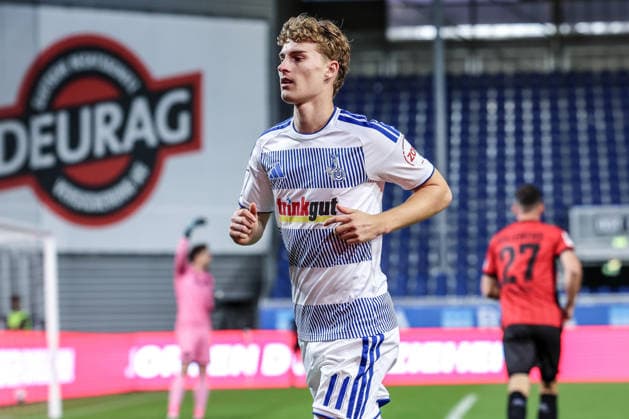 Sports, Soccer, 3rd Division, 2026–2027 Season, Matchday 7: SV Wehen Wiesbaden vs. MSV Duisburg, September 20, 2026, BRITA Arena, Dominik Kother (MSV Duisburg), 11, Wiesbaden, BRITA Arena, Hesse, Germany