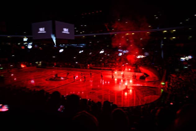COLOGNE, GERMANY - 20 SEPTEMBER, 2026: - The PENNY DEL Ice hockey, Eishockey match Koelner Haie vs. Loewen Frankfurt at LANXESS arena.  Copyright: xVitaliixKliuievx