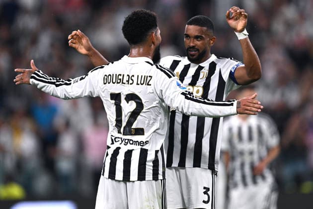Mg Torino 20 09 2026 - campionato di calcio serie A Juventus-Atalanta foto Matteo Gribaudi Image nella foto: Gleison Bremer-Douglas Luiz 