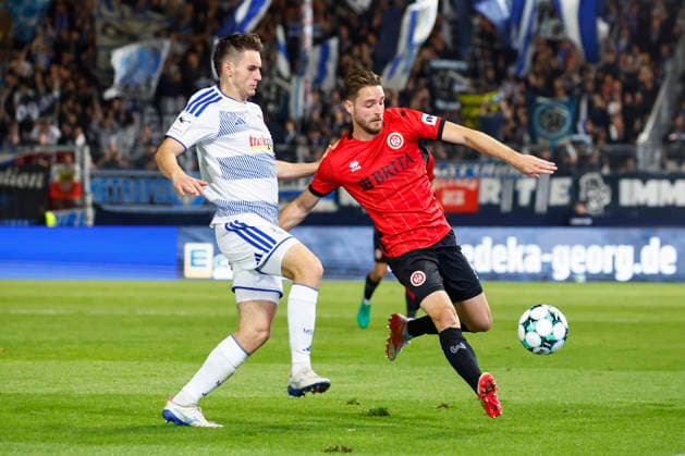 September 20, 2026, xavx, Soccer 3rd Division, SV Wehen Wiesbaden vs. MSV Duisburg, referee: Martin Ens (MSV Duisburg), Lukas Schleimer (SV Wehen Wiesbaden), Wiesbaden