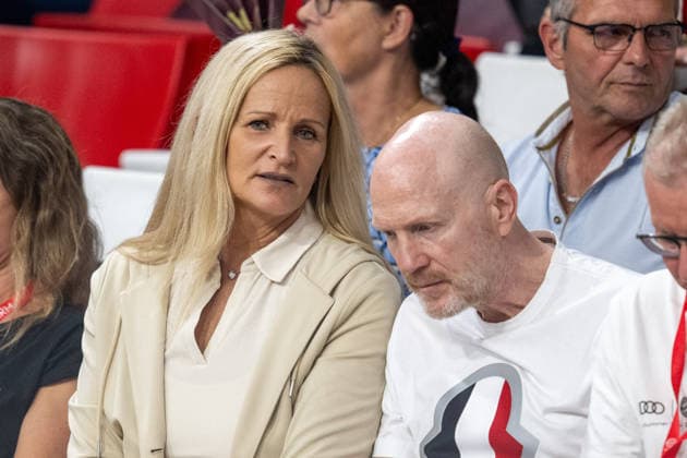 Karin Sammer, Matthias Sammer, soccer officials, FC Bayern Basketball, BMA365 Bamberg Baskets, BBL, Matchday 1, September 20, 2026, Munich, Bavaria, Germany Copyright: xkolbert-press UlrichxGamelx