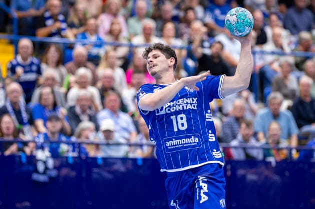 Levin Wanner, TBV Lemgo Lippe, 18th in goal-scoring (GER), TBV Lemgo Lippe vs. HC Erlangen, Handball, 1st Bundesliga, Matchday 5, 2026–2027 season, September 20, 2026 GER, TBV Lemgo Lippe vs. HC Erlangen, Handball, 1st Bundesliga, Matchday 5, 2026–2027 season, September 20, 2026 Lemgo Copyright: xEibner-Pressefoto JanxRollingerx EP_JSK
