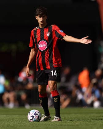 AFC Bournemouth gegen Liverpool, 20. September 2026, Bournemouth, Premier League, Fußball, AFC Bournemouth gegen Liverpool, Antonio Silva von Bournemouth, Foto: Jacques Feeney, Abseits, Bournemouth, Großbritannien  Copyright: xJacquesxFeeneyx xOffsidexOffside