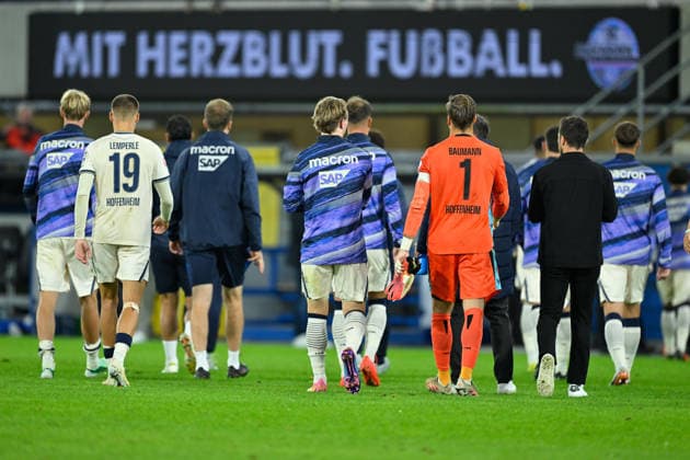 Paderborn, Home Deluxe Arena, September 26, 2020, GER, Men s, Bundesliga 1, 2026–2027 season, SC Paderborn 07 vs. TSG 1899 Hoffenheim. Image: DFL regulations prohibit any use of photographs as image sequences and or quasi-video. North Rhine-Westphalia, Germany