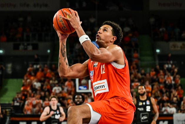 September 20, 2026, GER, Basketball, Men s, easycredit Basketball Bundesliga, 2026–2027 Season, Matchday 1, ratiopharm Ulm vs. MHP Riesen Ludwigsburg, Michael Rataj, Ulm, 12 Neu Ulm, ratiopharm Arena, Bavaria, Germany Copyright: xNordphotox xHafnerx