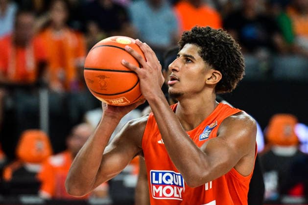 September 20, 2026, Germany, Basketball, Men s, easycredit Basketball Bundesliga, 2026–2027 Season, Matchday 1, ratiopharm Ulm vs. MHP Riesen Ludwigsburg, Meissa Faye, Ulm, 11, Neu Ulm, ratiopharm Arena, Bavaria, Germany Copyright: xNordphotox xHafnerx