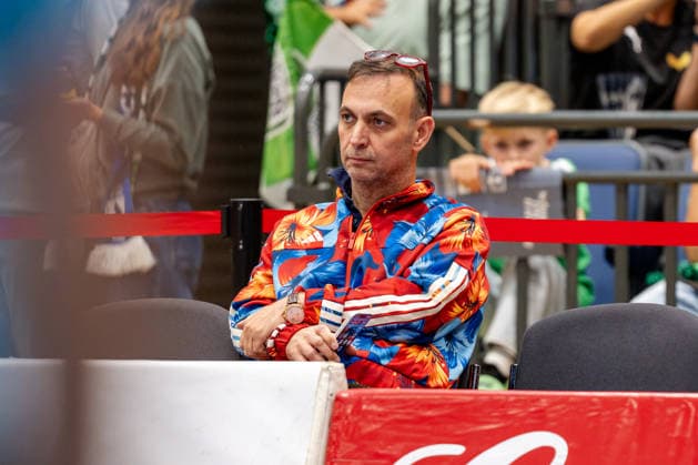 Düsseldorf, September 20, 2026, Handball, Men s, Opel Bundesliga, Matchday 5, 2026–2027 Bergische HC vs. Füchse Berlin, Bob Hanning during the game