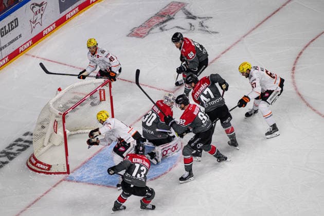 COLOGNE, GERMANY - 20 SEPTEMBER, 2026: - The PENNY DEL Ice hockey, Eishockey match Koelner Haie vs. Loewen Frankfurt at LANXESS arena.  Copyright: xVitaliixKliuievx
