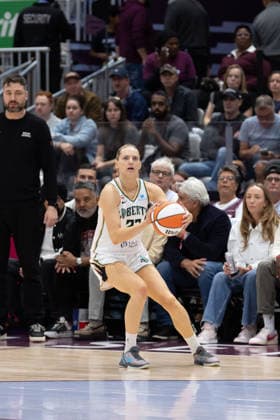 September 20, 2026, Toronto, Ontario, Toronto: Marine Johannes 23 of New York Liberty in action during WNBA, Basketball Damen, USA between Toronto Tempo and New York Liberty at Coca-Cola Colisseum, Toronto on September 20, 2026. Toronto Toronto - ZUMAn333 20260920_znp_n333_032 Copyright: xKaxLokxNgx