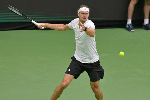 Alexander Zverev GER September 20, 2026 ¢ Tennis ¢ Davis Cup Qualifiers, 2nd Round ¢ Germany vs. Croatia, Heristo Arena, Halle Westfalen, North Rhine-Westphalia, Germany Copyright: xpepphotox xHorstxMauelshagenx pep00321, pep_20260920_hm