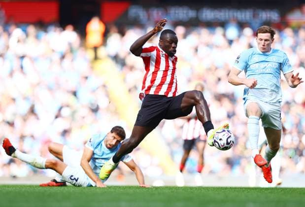 Brian Brobbey of Sunderland Manchester City v Sunderland, Premier League, Football, Etihad Stadium, Manchester, UK - 20 Sep 2026Manchester Etihad Stadium United Kingdom EDITORIAL USE ONLY No use with unauthorised audio, video, data, fixture lists, club league logos or live services. Online in-match use limited to 120 images, no video emulation. No use in betting, games or single club league player publications.  Copyright: xMattxWest Shutterstockx 17160119cu