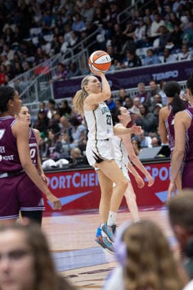 September 20, 2026, Toronto, Ontario, Toronto: Marine Johannes 23 of New York Liberty in action during WNBA, Basketball Damen, USA between Toronto Tempo and New York Liberty at Coca-Cola Colisseum, Toronto on September 20, 2026. Toronto Toronto - ZUMAn333 20260920_znp_n333_016 Copyright: xKaxLokxNgx