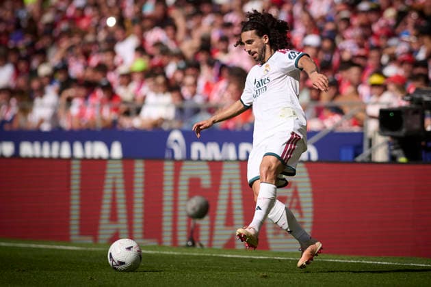 ATLETICO DE MADRID v REAL MADRID. LA LIGA 2026 2027. ROUND 7. Real Madrid CF™s Marc Cucurella during La Liga match. September 20 ,2026. (ALTERPHOTOS Ropero) MadridSpain  Copyright: xRoperox