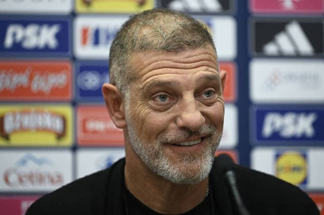 Croatia head coach Slaven Bilic at press conference, PK, Pressekonferenz ahead of UEFA Nations League matches Croatia head coach Slaven Bilic speaks to the media during a press conference in Zagreb, Croatia, on September 21, 2026, ahead of the UEFA Nations League matches against the Czech Republic, Spain and England.  MarkoxLukunic PIXSELL